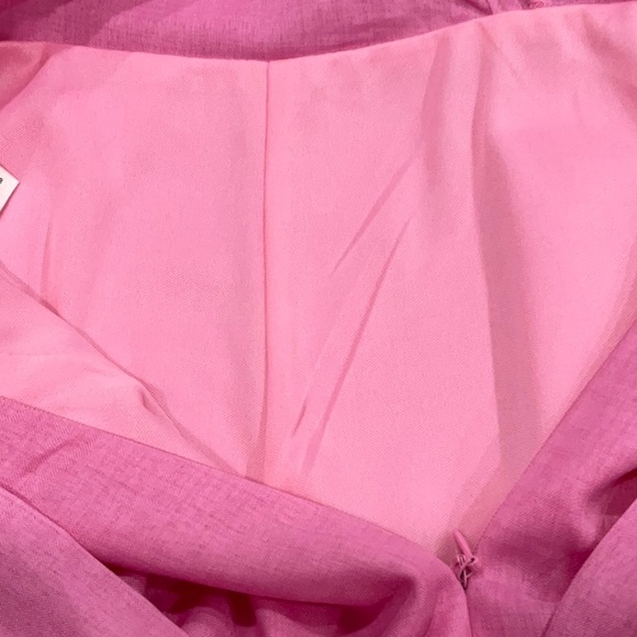 blue blush stripes and ruffles romper with packets size M - Picture 7 of 12